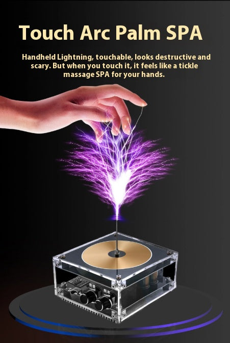 Tesla Coil Artificial Lightning Bluetooth Box