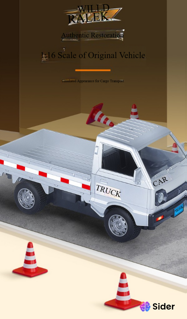Suzuki Remote Control Loader Van RC Toy Mini 3rd world